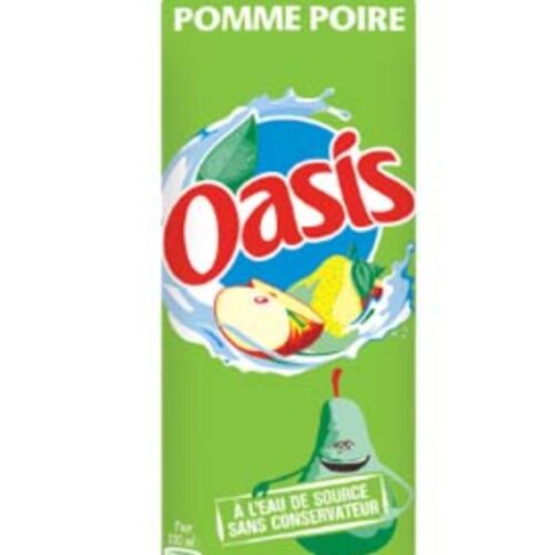 OASIS POMME POIRE 33 CL*24