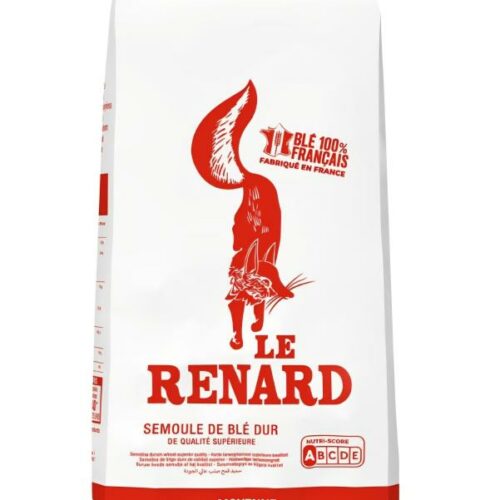 SEMOULE DE BLÉ DUR MOYENNE  LE RENARD 5Kg